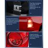 imageNilight Taillight Assembly Compatible with 2007 2008 Dodge Ram 1500 2007 2008 2009 Dodge Ram 2500 3500 Rear Lamp Replacement OE Style Driver Side and Passenger Side Dark Red LensRedPassenger Side