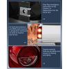 imageNilight Taillight Assembly Compatible with 2007 2008 Dodge Ram 1500 2007 2008 2009 Dodge Ram 2500 3500 Rear Lamp Replacement OE Style Driver Side and Passenger Side Dark Red LensSmoke RedPassenger Side