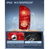 imageNilight Taillight Assembly Compatible with 2007 2008 Dodge Ram 1500 2007 2008 2009 Dodge Ram 2500 3500 Rear Lamp Replacement OE Style Driver Side and Passenger Side Dark Red LensRedPassenger Side