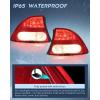 imageNilight Taillight Assembly Compatible with 2009 2010 2011 Honda Civic Sedan Hybrid 4 Door Rear Lamp Replacement OE Style Passenger SidePair of Driver and Passenger Side