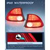 imageNilight Taillight Assembly Compatible with 2009 2010 2011 Honda Civic Sedan Hybrid 4 Door Rear Lamp Replacement OE Style Passenger SidePair of Driver and Passenger Side