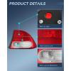 imageNilight Taillight Assembly Compatible with 2009 2010 2011 Honda Civic Sedan Hybrid 4 Door Rear Lamp Replacement OE Style Passenger SidePassenger Side