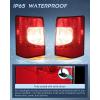 imageNilight Taillight Assembly Compatible with 2011 2012 2013 2014 2015 2016 Chrysler Town amp Country with LED Type Taillights Only Rear Lamp OE Style Driver SidePairChrysler TownCountry
