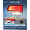 imageNilight Taillight Assembly Compatible with 2014 2015 2016 2017 2018 2019 2020 Jeep Grand Cherokee LaredoLimitedOverlandSummit Tail Lights Inner Driver Side wBulbsInner Passenger Side