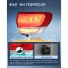 imageNilight Taillight Assembly Compatible with 2014 2015 2016 2017 2018 2019 2020 Jeep Grand Cherokee LaredoLimitedOverlandSummit Tail Lights Inner Driver Side wBulbsOuter Passenger Side