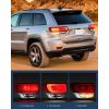 imageNilight Taillight Assembly Compatible with 2014 2015 2016 2017 2018 2019 2020 Jeep Grand Cherokee LaredoLimitedOverlandSummit Tail Lights Inner Driver Side wBulbsOuter Driver Side