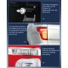 imageNilight Taillight Assembly Compatible with 2016 2017 2018 2019 Ford Explorer Rear Lamp Replacement OE Style LED and halogen bulbs Driver Side PassengerPair of Driver and Passenger Side