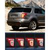 imageNilight Taillight Assembly Compatible with 2016 2017 2018 2019 Ford Explorer Rear Lamp Replacement OE Style LED and halogen bulbs Driver Side PassengerDriver Side