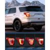 imageNilight Taillight Assembly Compatible with 2016 2017 2018 2019 Ford Explorer Rear Lamp Replacement OE Style LED and halogen bulbs Driver Side PassengerDriver Side