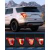 imageNilight Taillight Assembly Compatible with 2016 2017 2018 2019 Ford Explorer Rear Lamp Replacement OE Style LED and halogen bulbs Driver Side PassengerPair of Driver and Passenger Side