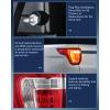 imageNilight Taillight Assembly Compatible with 2016 2017 2018 2019 Ford Explorer Rear Lamp Replacement OE Style LED and halogen bulbs Driver Side PassengerDriver Side