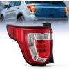 imageNilight Taillight Assembly Compatible with 2016 2017 2018 2019 Ford Explorer Rear Lamp Replacement OE Style LED and halogen bulbs Driver Side PassengerDriver Side