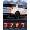 imageNilight Taillight Assembly Compatible with 2016 2017 2018 2019 Ford Explorer Rear Lamp Replacement OE Style LED and halogen bulbs Driver Side PassengerPassenger Side