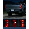 imageNilight Taillight Assembly Compatible with 2019 2020 2021 2022 2023 Chevrolet Silverado 1500 20202023 Chevy Silverado 2500HD 3500HD LED Tail Light Rear Lamp Replacement Driver SidePassenger Side