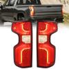 imageNilight Taillight Assembly Compatible with 2019 2020 2021 2022 2023 Chevrolet Silverado 1500 20202023 Chevy Silverado 2500HD 3500HD LED Tail Light Rear Lamp Replacement Driver SidePair of Driver and Passenger Side