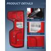 imageNilight Taillight Assembly Compatible with 2019 2020 2021 2022 2023 Chevrolet Silverado 1500 20202023 Chevy Silverado 2500HD 3500HD LED Tail Light Rear Lamp Replacement Driver SideDriver Side