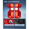 imageNilight Taillight Assembly Compatible with 2019 2020 2021 2022 2023 Chevrolet Silverado 1500 20202023 Chevy Silverado 2500HD 3500HD LED Tail Light Rear Lamp Replacement Driver SidePair of Driver and Passenger Side