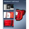 imageNilight Taillight Assembly Compatible with 2020 2021 2022 2023 GMC Acadia LED Tail Light Replacement OE Style Passenger SidePassenger Side