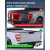 imageNilight Taillight Assembly Compatible with 2021 2022 2023 Ford F150 XL Non Blind Spot Model Tail Light Halogen Type Rear Lamp Replacement OE Style Driver and Passenger Side