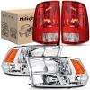 Chrome Housing + Amber Reflector w/Tailight