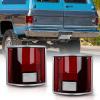imageNilight Taillight Assembly Compatible with 1973 73 74 75 76 77 78 79 1980 81 82 83 84 85 85 86 87 88 89 1990 1991 Chevy C10 GMC CK Suburban Blazer Jimmy Tail Lights Rear Driver and Passenger SideDark Red