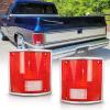 imageNilight Taillight Assembly Compatible with 1973 73 74 75 76 77 78 79 1980 81 82 83 84 85 85 86 87 88 89 1990 1991 Chevy C10 GMC CK Suburban Blazer Jimmy Tail Lights Rear Driver and Passenger SideRed