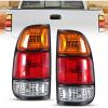 imageNilight Taillight Assembly Compatible with 2000 2001 2002 2003 2004 2005 2006 Toyota Tundra Tail Light OE Style Rear Lamp Replacement Left Driver SidePair of Driver and Passenger Side
