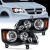imageNilight Taillight Assembly Compatible with 2011 2012 2013 2014 2015 2016 Chrysler Town amp Country with LED Type Taillights Only Rear Lamp OE Style Driver SideBlack Housing  Amber Reflector