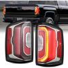 imageNilight Taillight Assembly Compatible with 2016 2017 2018 GMC Sierra 1500 Tail Light with LED Type OE Style Rear Lamp Replacement Driver SidePair of Driver and Passenger Side