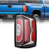 imageNilight Taillight Assembly Compatible with 2016 2017 2018 GMC Sierra 1500 Tail Light with LED Type OE Style Rear Lamp Replacement Driver SidePassenger Side