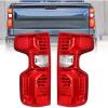 imageNilight Taillight Assembly Compatible with 2019 2020 2021 2022 2023 Chevrolet Silverado 1500 20202023 Chevy Silverado 2500HD 3500HD LED Tail Light Rear Lamp Replacement Driver SidePair of Driver and Passenger Side