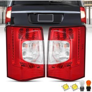 imageNilight Taillight Assembly Compatible with 2011 2012 2013 2014 2015 2016 Chrysler Town amp Country with LED Type Taillights Only Rear Lamp OE Style Driver SidePairChrysler TownCountry