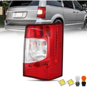 imageNilight Taillight Assembly Compatible with 2011 2012 2013 2014 2015 2016 Chrysler Town amp Country with LED Type Taillights Only Rear Lamp OE Style Driver SidePassenger sideChrysler TownCountry