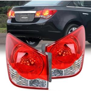 imageNilight Taillight Assembly Compatible with 2011 2012 2013 2014 2015 Chevy Cruze 2016 Limited Outer Tail Light OE Style Rear Lamp Replacement Driver SidePair of Driver and Passenger Side