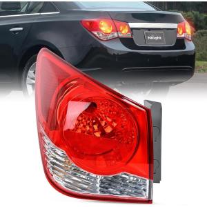 imageNilight Taillight Assembly Compatible with 2011 2012 2013 2014 2015 Chevy Cruze 2016 Limited Outer Tail Light OE Style Rear Lamp Replacement Driver SideDriver Side