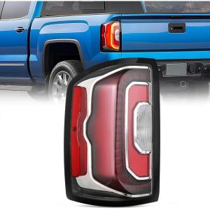 imageNilight Taillight Assembly Compatible with 2016 2017 2018 GMC Sierra 1500 Tail Light with LED Type OE Style Rear Lamp Replacement Driver SideDriver Side