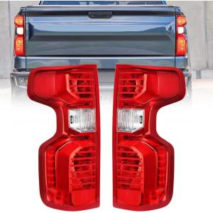 imageNilight Taillight Assembly Compatible with 2019 2020 2021 2022 2023 Chevrolet Silverado 1500 20202023 Chevy Silverado 2500HD 3500HD LED Tail Light Rear Lamp Replacement Driver SidePair of Driver and Passenger Side