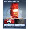 imageNilight Headlight Assembly for 2007 2008 2009 2010 2011 2012 2013 2014 Chevy Avalanche Tahoe Suburban 1500 2500 Replacement Headlamp Bumper Lamp Set Black Housing Amber ReflectorRedDriver Side