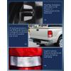 imageNilight Taillight Assembly Compatible with 1993 1994 1995 1996 1997 Ford Ranger Dark Red Tail Light OE Style Rear Lamp Replacement Driver SideDark RedDriver Side