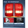 imageNilight Taillight Assembly Compatible with 2001 2002 2003 2004 2005 2006 2007 2008 2009 2010 2011 Ford Ranger without STX Model Rear Lamp OE Style Driver and Passenger Side Red LensRed