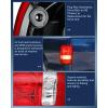 imageNilight Taillight Assembly Compatible with 2001 2002 2003 2004 2005 2006 2007 2008 2009 2010 2011 Ford Ranger without STX Model Rear Lamp OE Style Driver and Passenger Side Red LensRed