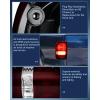 imageNilight Taillight Assembly Compatible with 2001 2002 2003 2004 2005 2006 2007 2008 2009 2010 2011 Ford Ranger without STX Model Rear Lamp OE Style Driver and Passenger Side Red LensDark Red