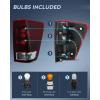 imageNilight Taillight Assembly Compatible with 2004 2005 2006 2007 2008 2009 2010 2011 2012 2013 2014 2015 Nissan Titan Tail Light OE Style Rear Lamp Replacement Driver Side Red LensSmoked LenPassenger Side