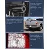 imageNilight Taillight Assembly Compatible with 2008 2009 2010 2011 2012 2013 2014 2015 2016 Ford F250 F350 F450 Super Duty Incandescent Type Upgrade LED Tube Tail Lights Rear Brake LampsDark RedPassenger Side