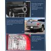 imageNilight Taillight Assembly Compatible with 2008 2009 2010 2011 2012 2013 2014 2015 2016 Ford F250 F350 F450 Super Duty Incandescent Type Upgrade LED Tube Tail Lights Rear Brake LampsRedPair