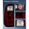 imageNilight Taillight Assembly Compatible with 2008 2009 2010 2011 2012 2013 2014 2015 2016 Ford F250 F350 F450 Super Duty Rear Tail Light Lamp Replacement OE Style Driver Side Dark RedDark RedDriver Side