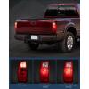 imageNilight Taillight Assembly Compatible with 2008 2009 2010 2011 2012 2013 2014 2015 2016 Ford F250 F350 F450 Super Duty Rear Tail Light Lamp Replacement OE Style Driver Side Dark RedRedPair