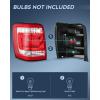 imageNilight Taillight Assembly Compatible with 2008 2009 2010 2011 2012 Ford Escape Tail Lights Rear Lamp Replacement OE Style Driver and Passenger SidePair of Driver and Passenger Side