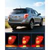 imageNilight Taillight Assembly Compatible with 2010 2011 2012 2013 2014 2015 Chevrolet Chevy Equinox Tail Light OE Style Rear Lamp Replacement Driver and Passenger SidePassenger Side