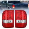 imageNilight Taillight Assembly Compatible with 2001 2002 2003 2004 2005 2006 2007 2008 2009 2010 2011 Ford Ranger without STX Model Rear Lamp OE Style Driver and Passenger Side Red LensRed